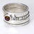 Three seperate textured rings designed to be worn together or individually view 2